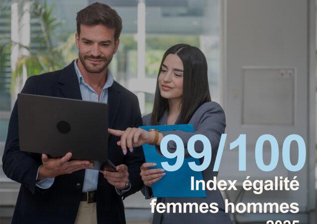 Index égalité femmes-hommes : Sia Habitat obtient 99/100 pour la troisième année consécutive.